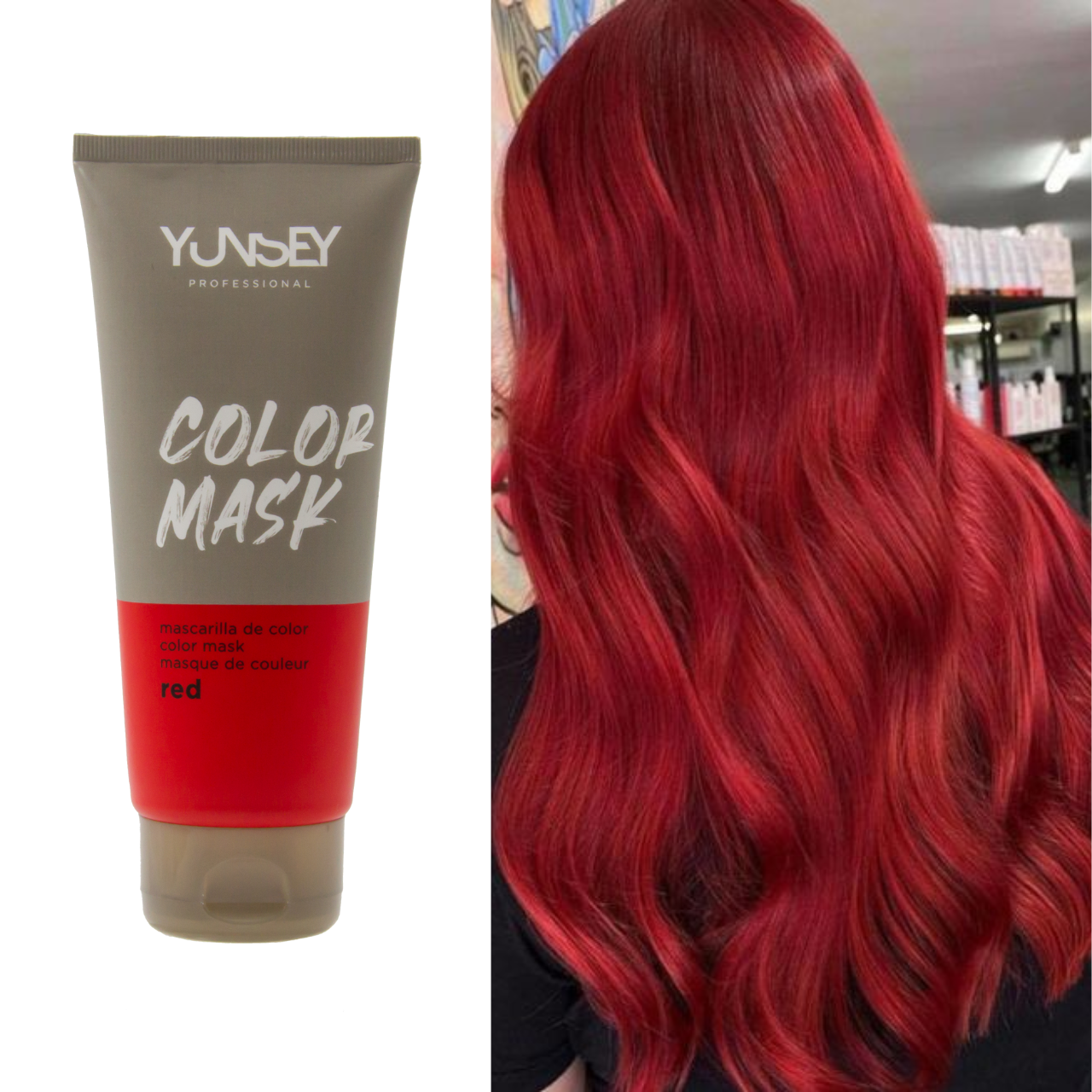 Color Mask Yunsey màu Red (Đỏ)
